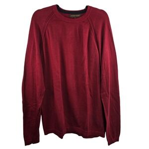 Sebastian‎ Cooper Crew Neck Sweater Red Men's XL 100% Cotton